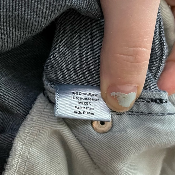 a.n.a petite straight leg jeans - Picture 5 of 8